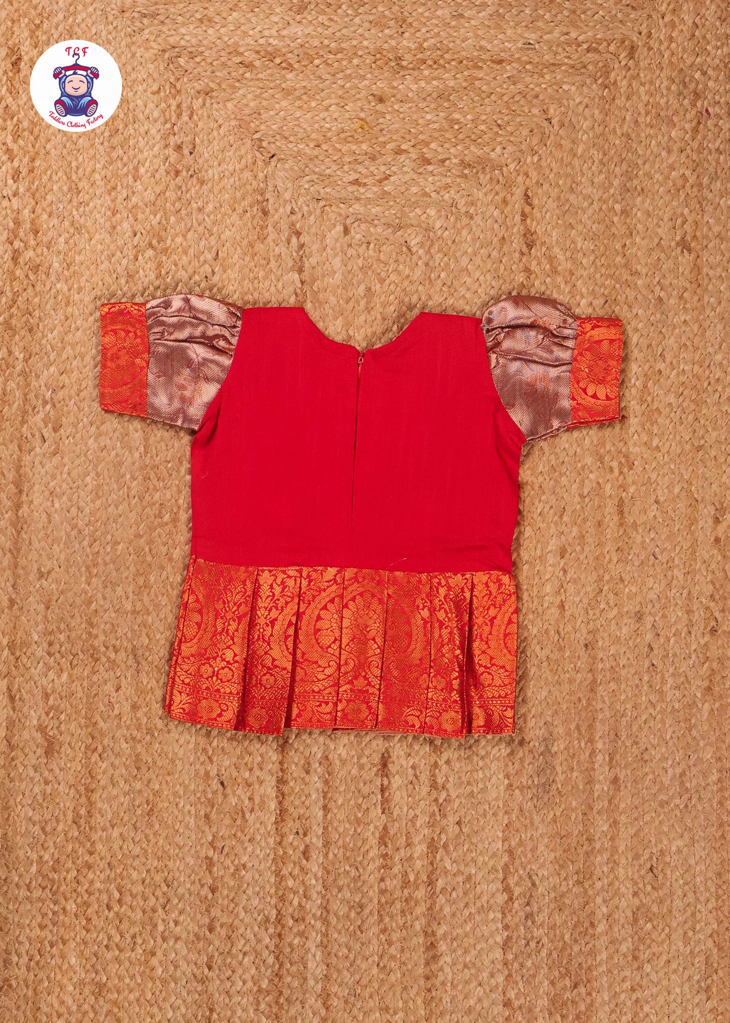 Red & Brown - Pavadai Sattai