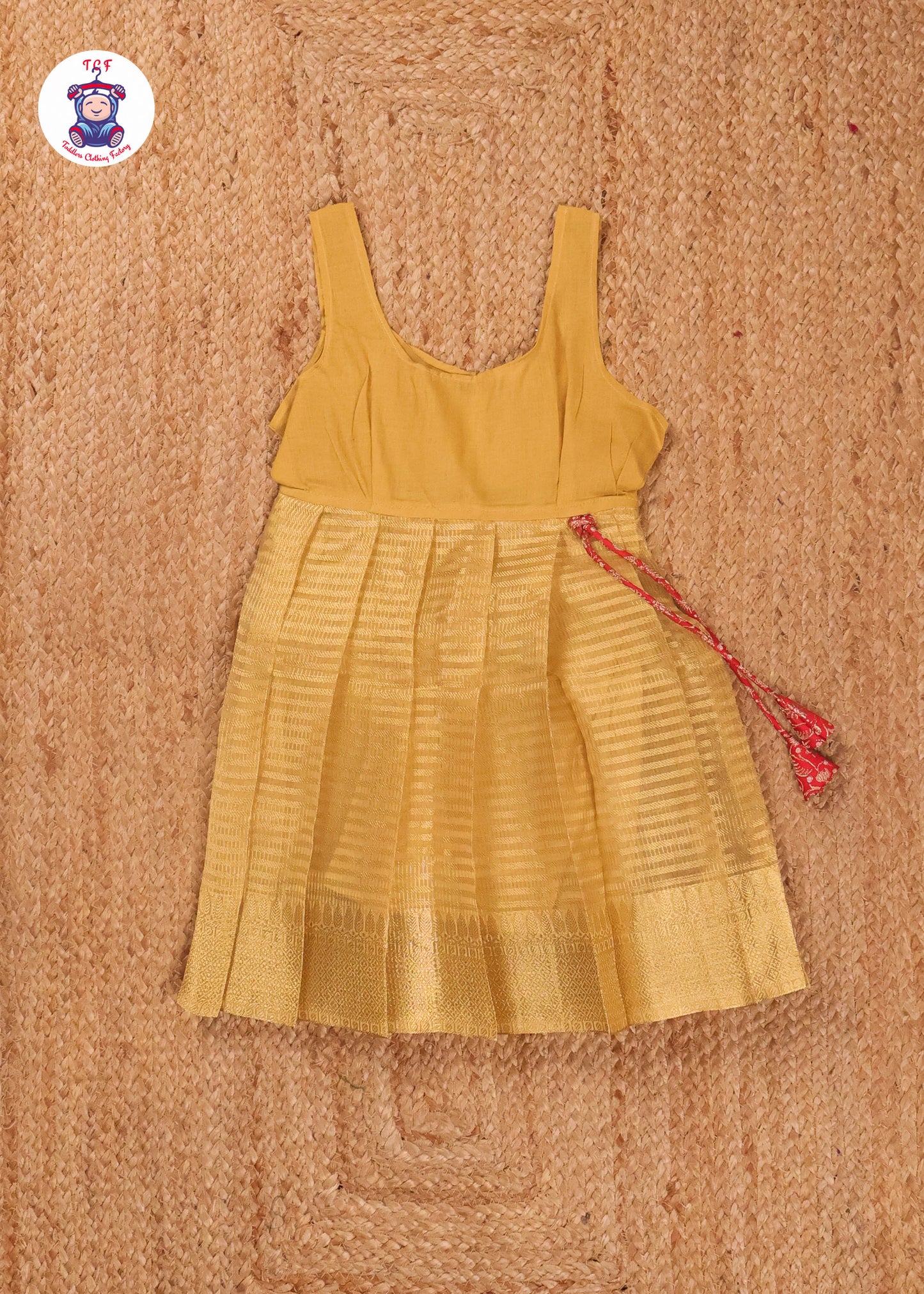 Red & Gold - Pavadai Sattai