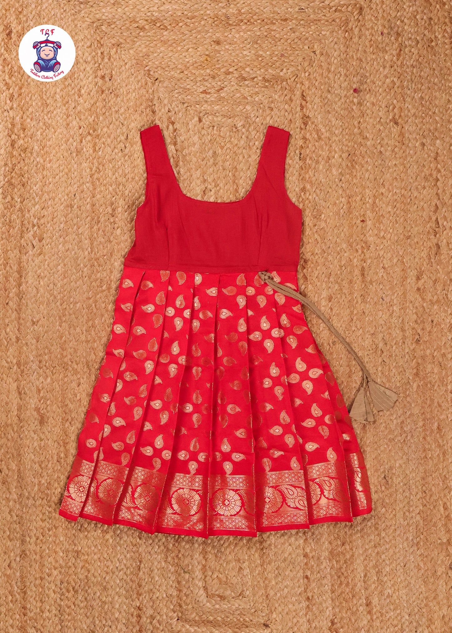 Grey & Red - Pavadai Sattai