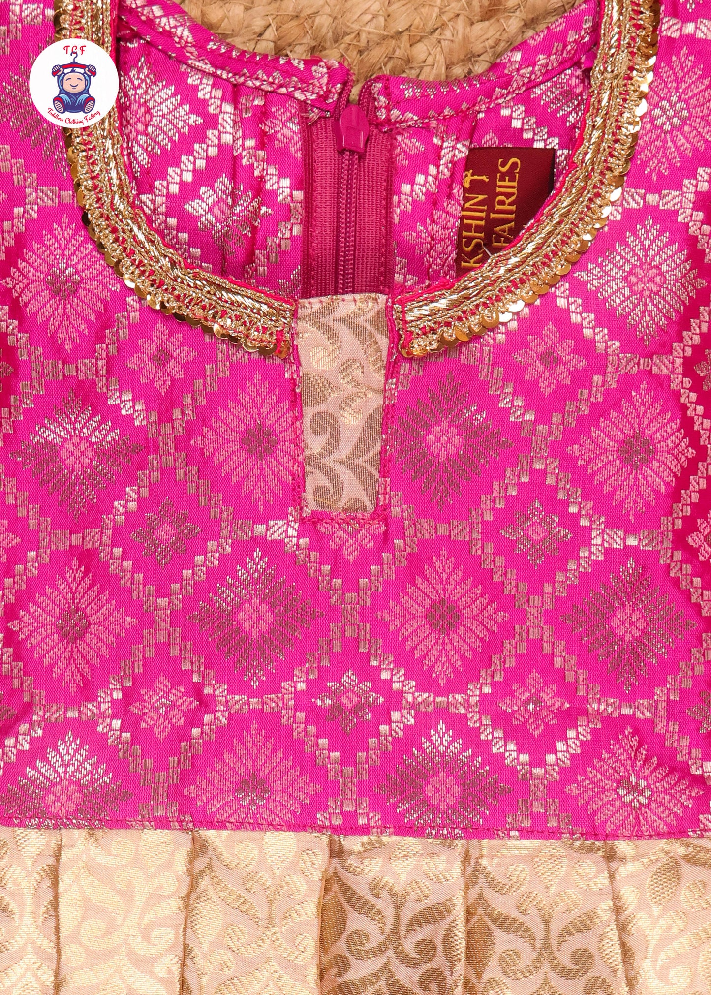 Pink & Sandal - Pavadai Sattai