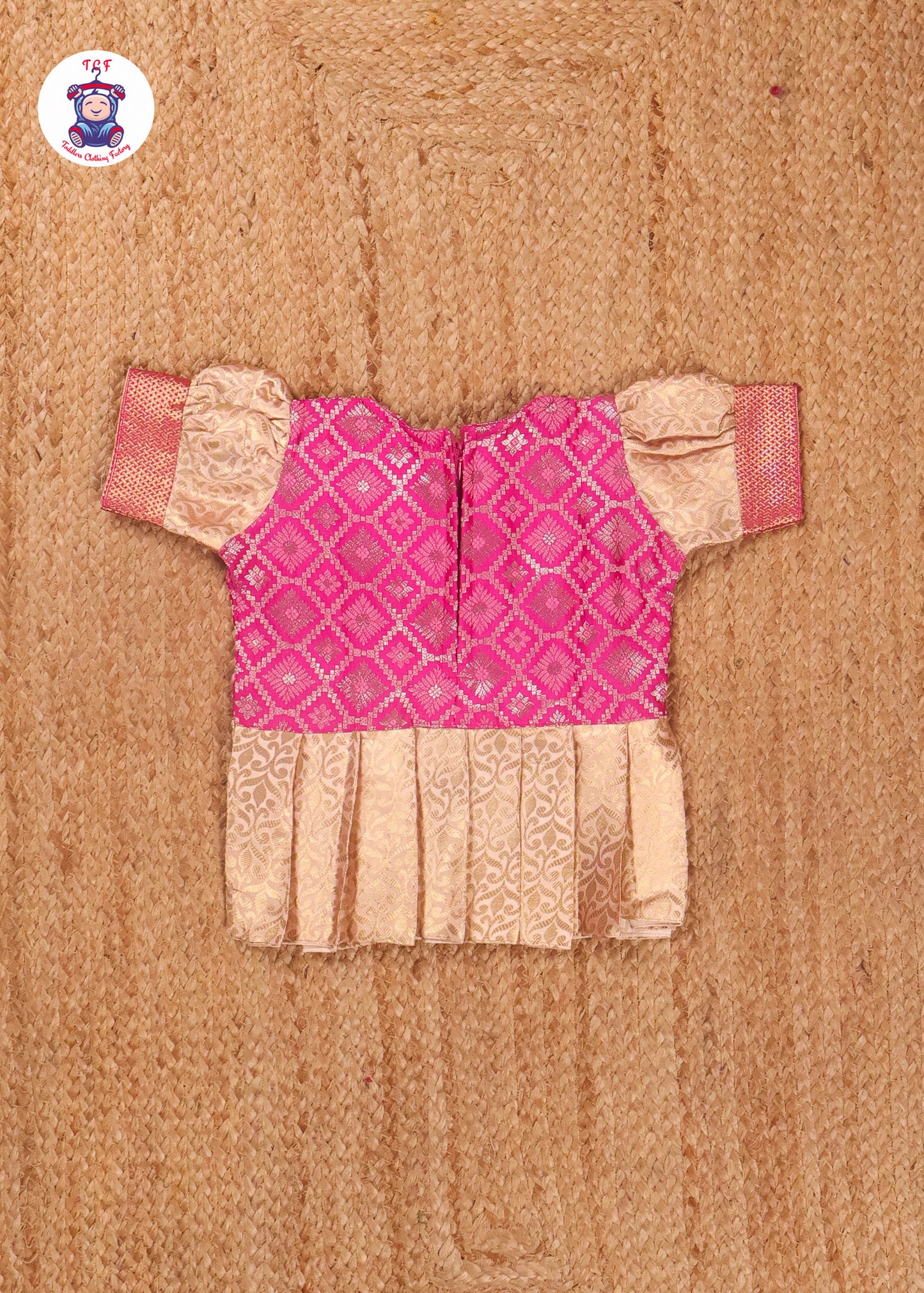 Pink & Sandal - Pavadai Sattai