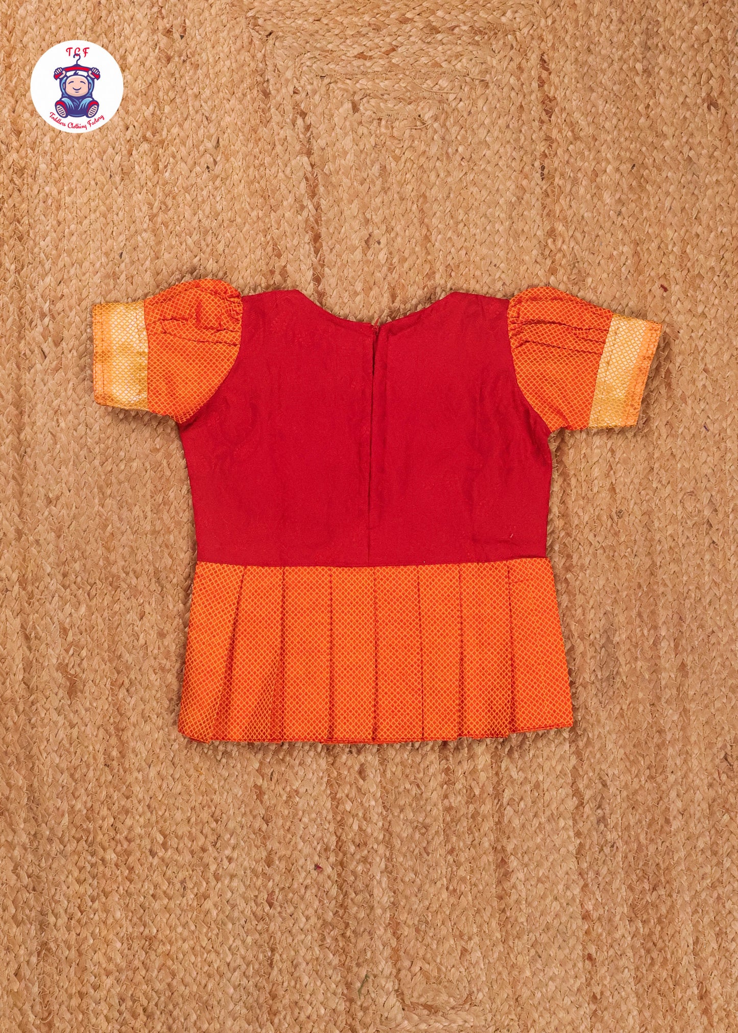 Red & Orange - Pavadai Sattai