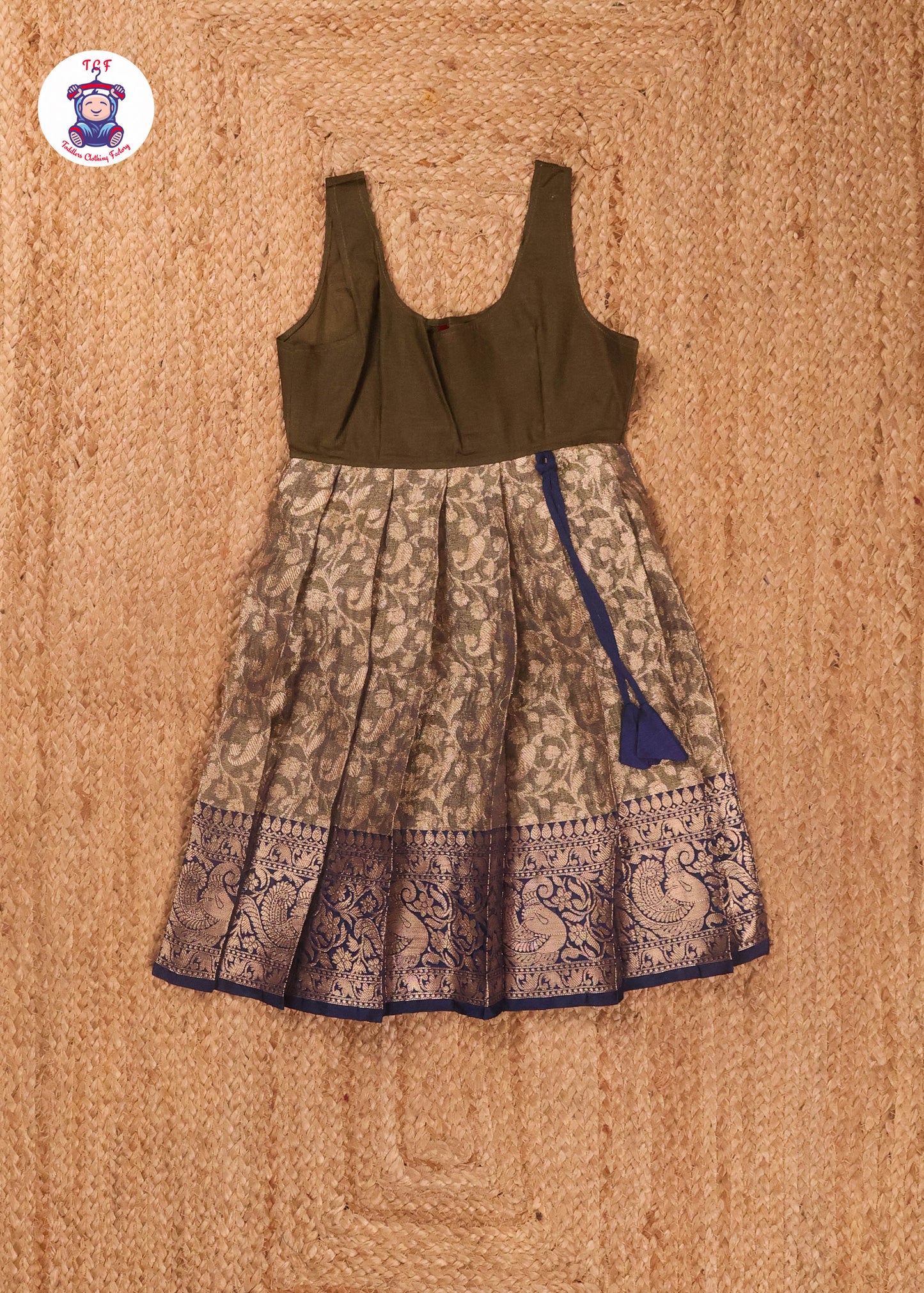 Blue & Grey - Pavadai Sattai