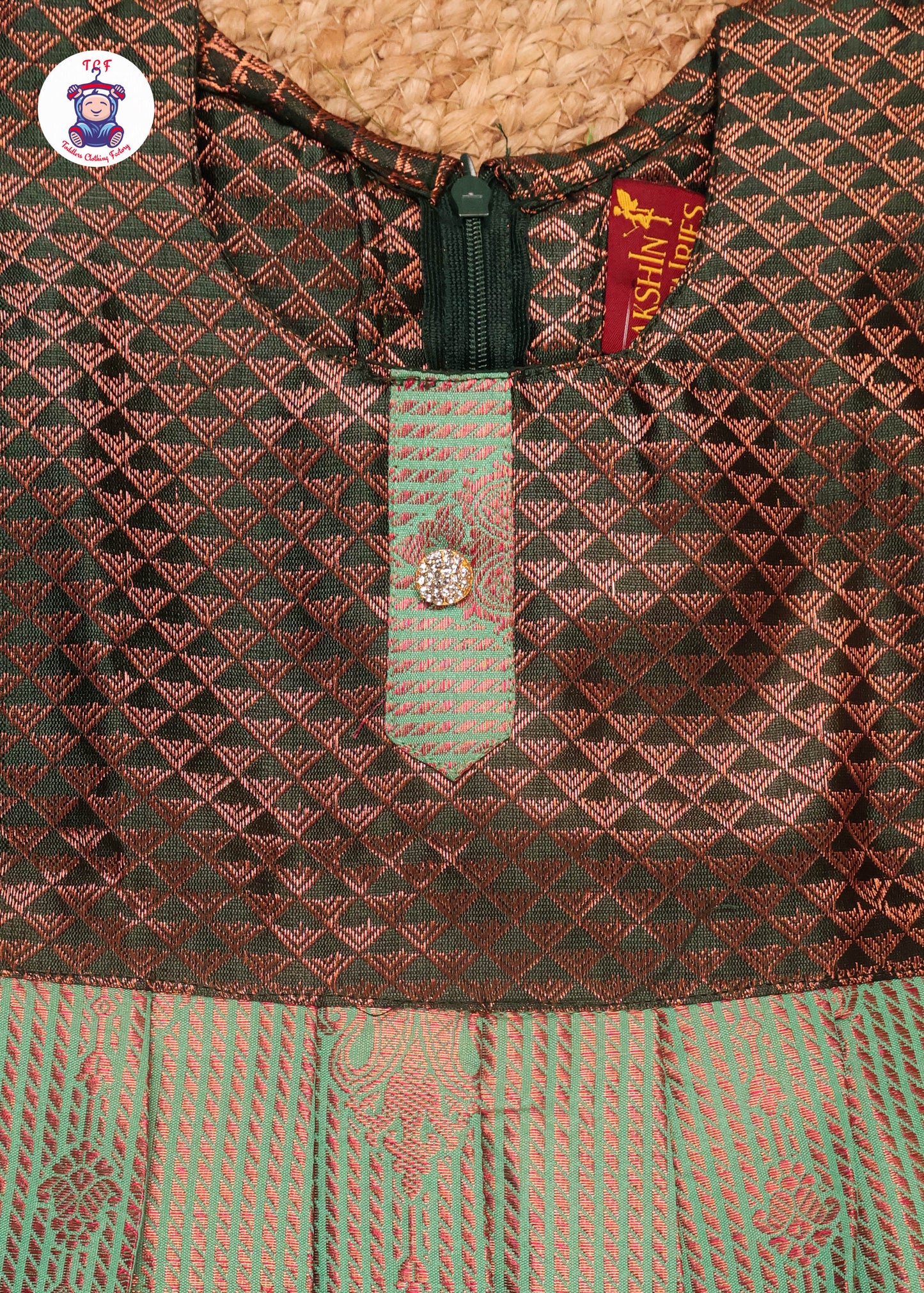 Green & Copper - Pavadai Sattai