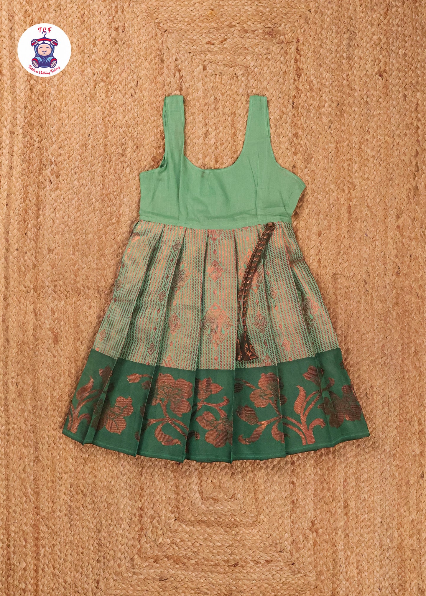 Green & Copper - Pavadai Sattai