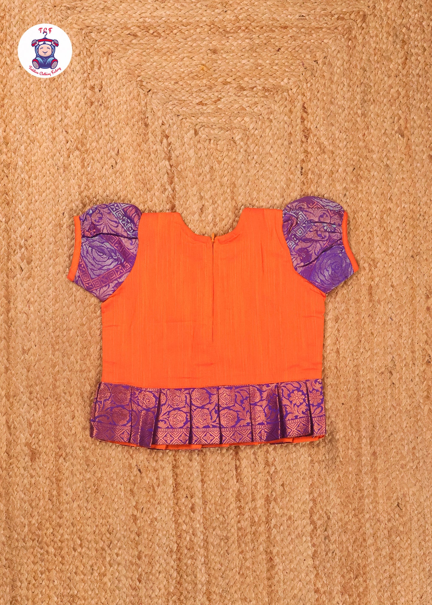 Orange & Blue - Pavadai Sattai