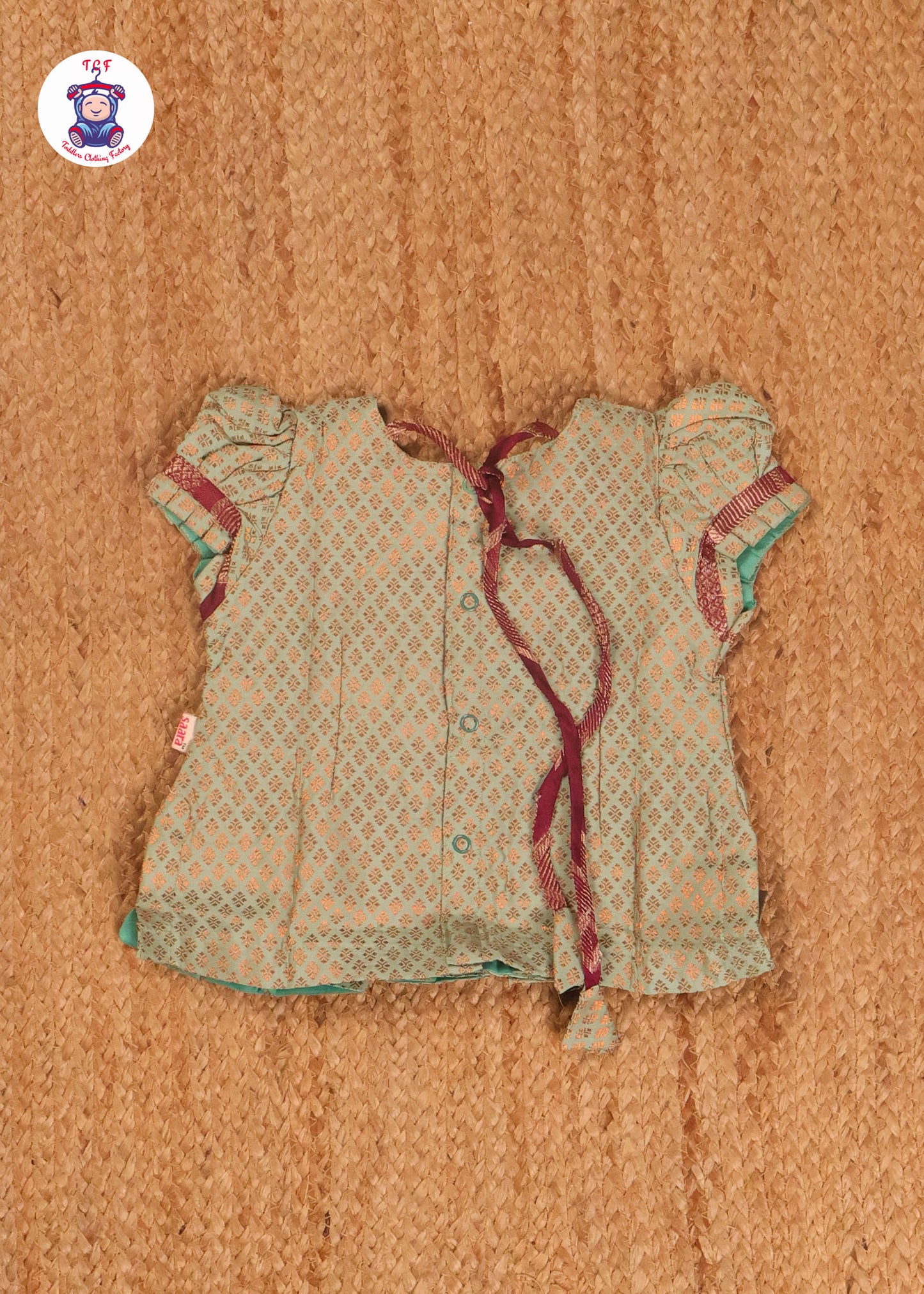 Green & Magenta - Pavadai Sattai