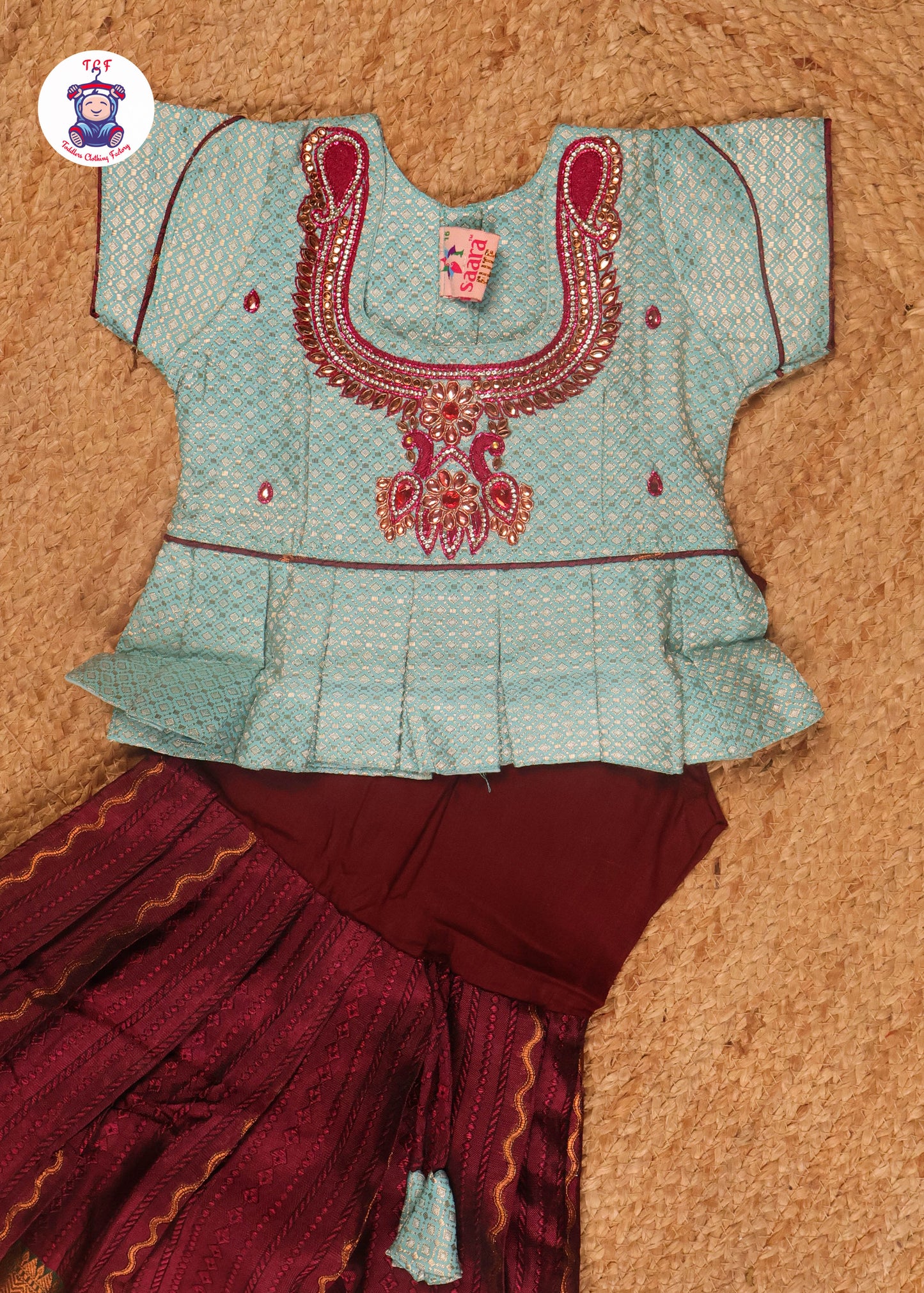 Sky Blue - Pavadai Sattai