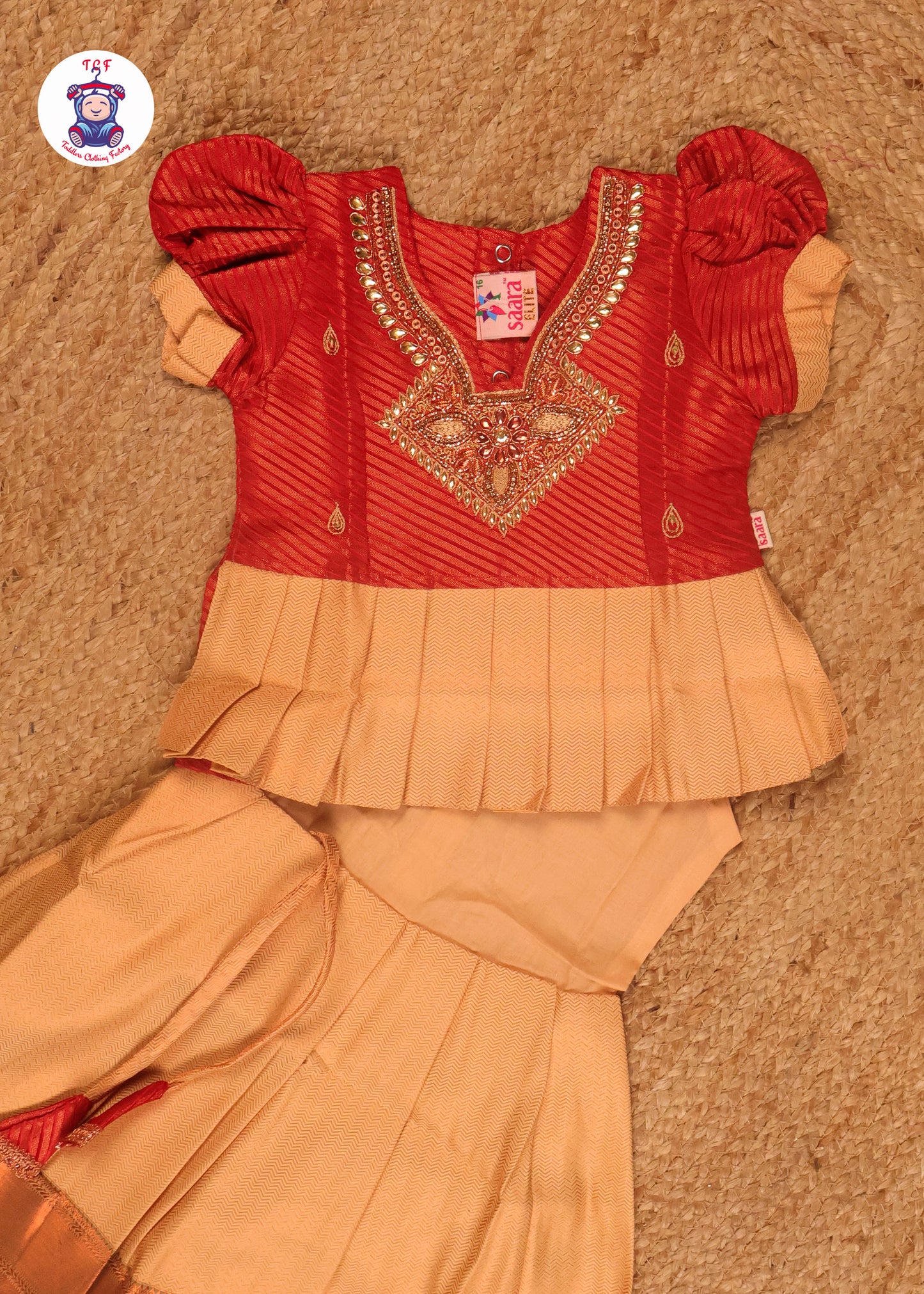 Copper & Cream - Pavadai Sattai