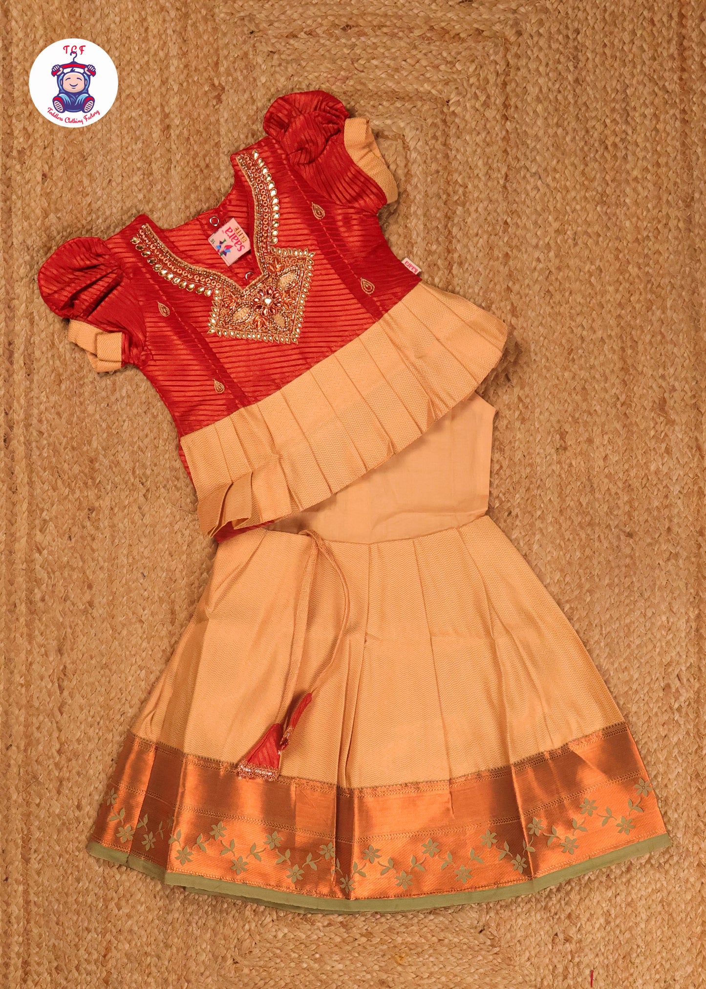 Copper & Cream - Pavadai Sattai