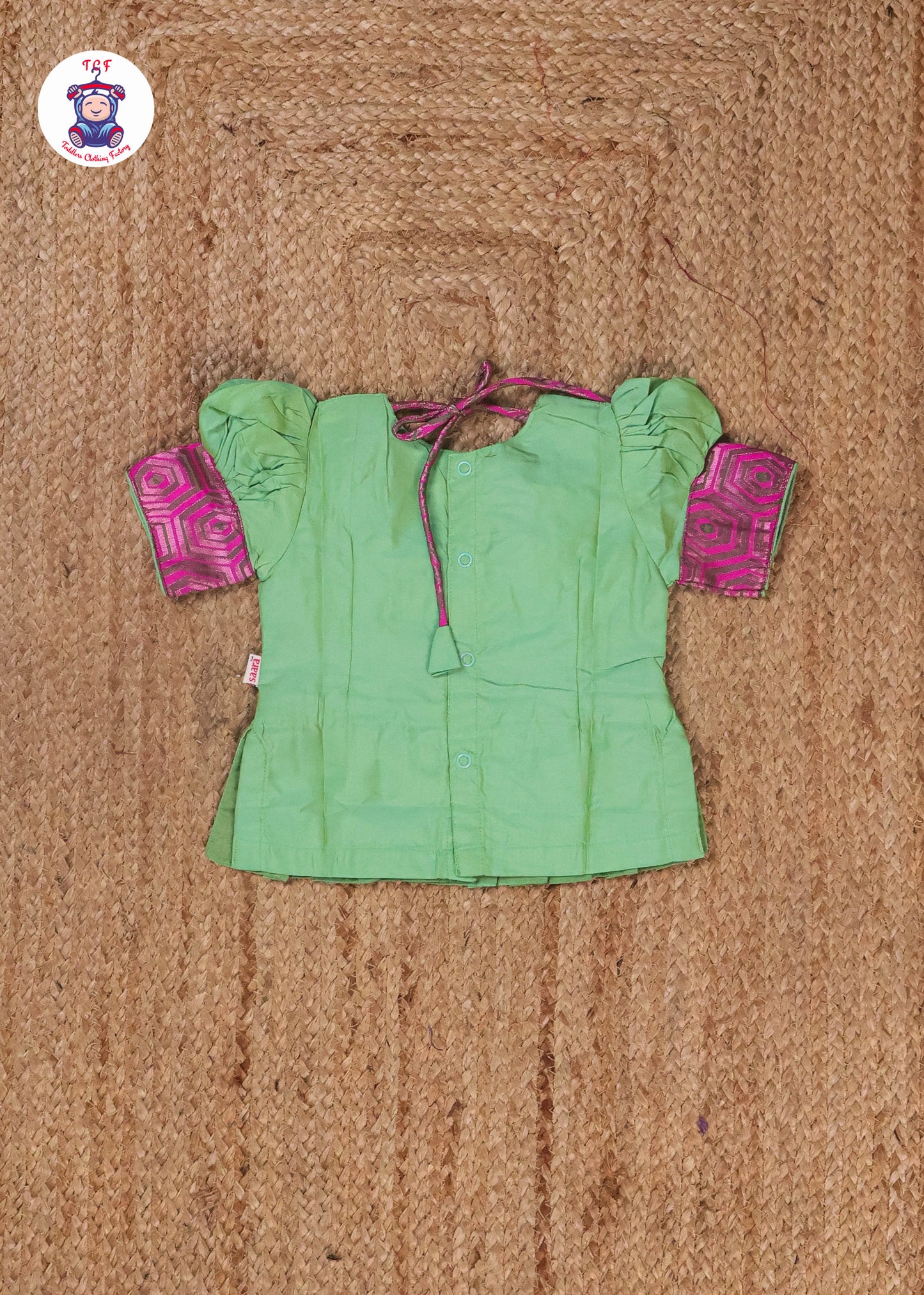 Green & Magenta - Pavadai Sattai