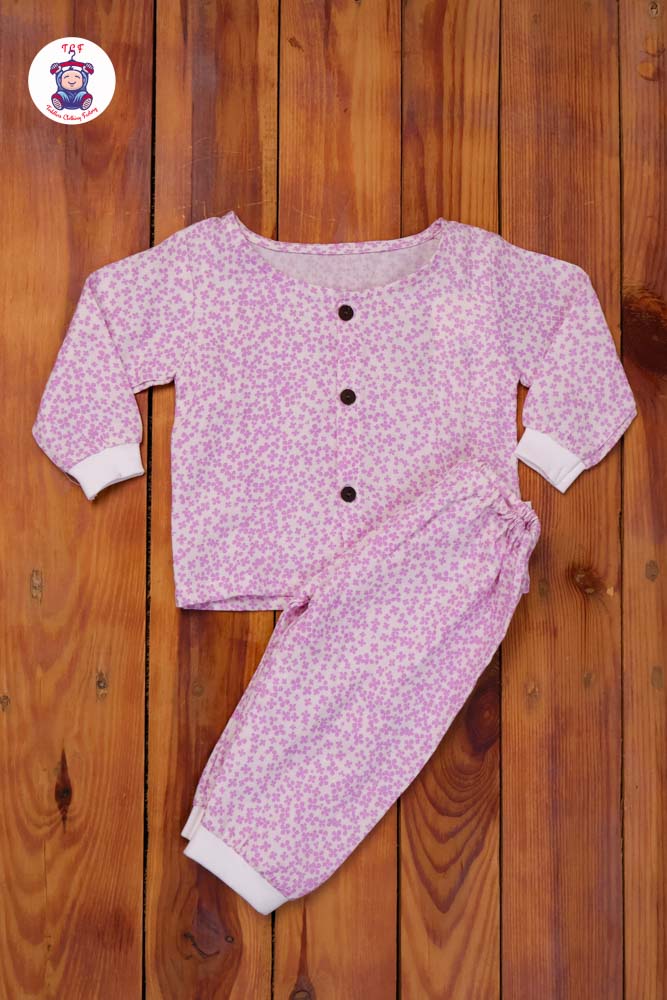 Lavender - Unisex Muslin Pyjama Sets