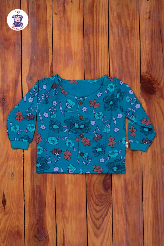 Dark Green - Unisex Muslin Pyjama Sets