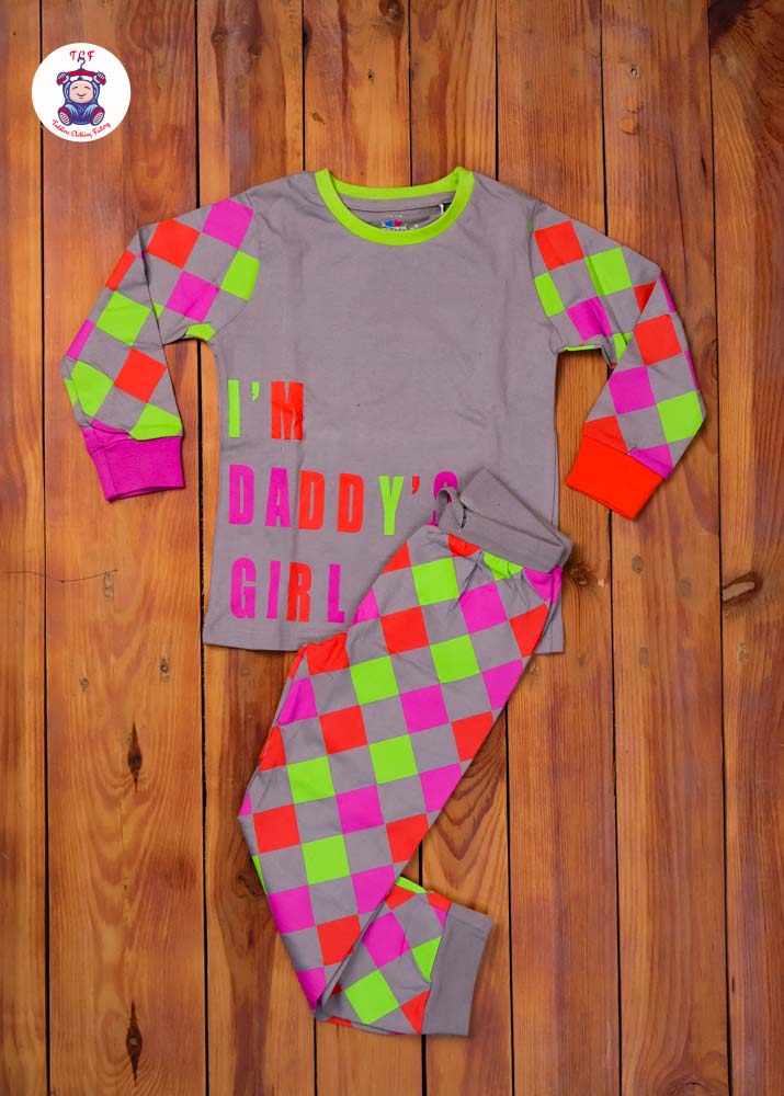 Grey - Girls Night Wear