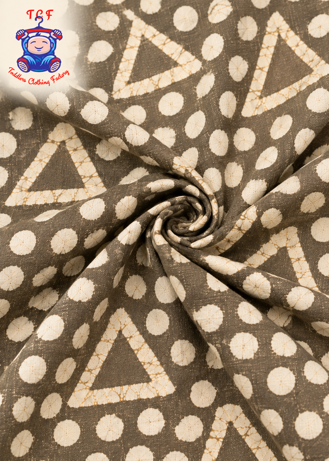 Pastel Green & Beige - Boys Readymade Bhatik Shirts