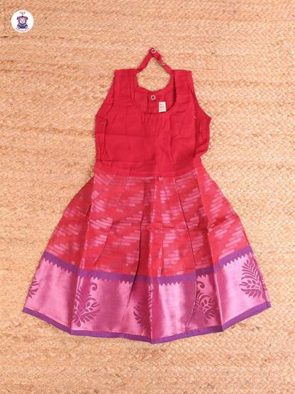 Onion Pink & Maroon - Pavadai Sattai