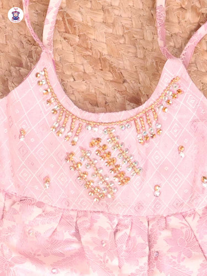 Onion Pink - New Born Frock