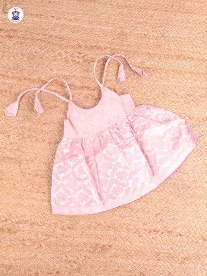 Onion Pink - New Born Frock