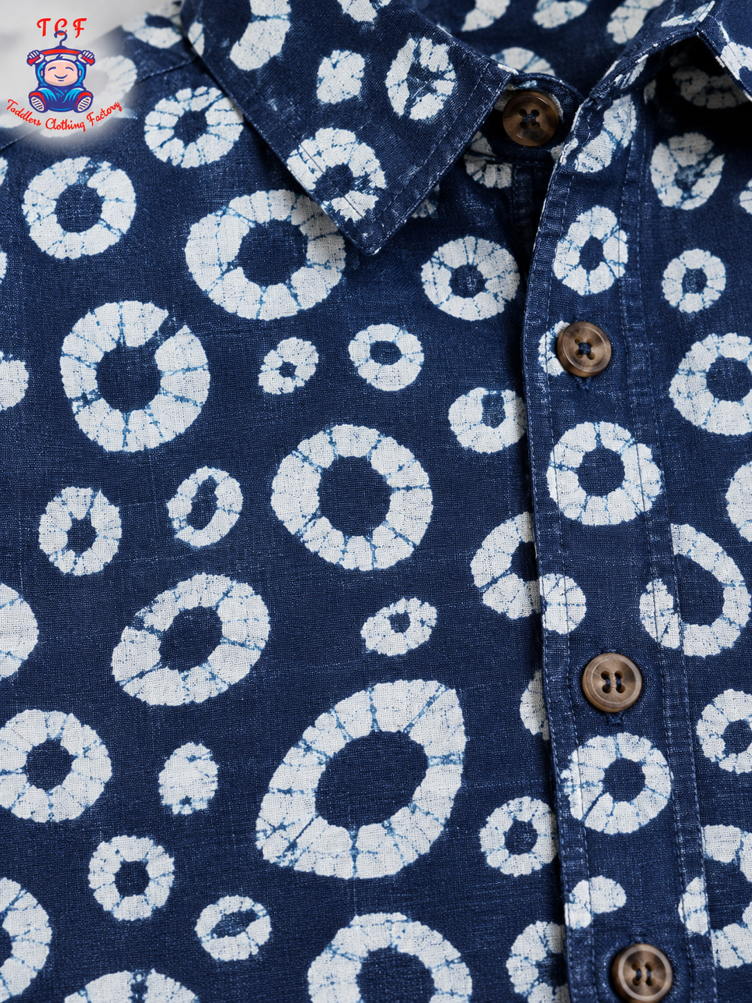 Grey & Beige - Boys Readymade Bhatik Shirts