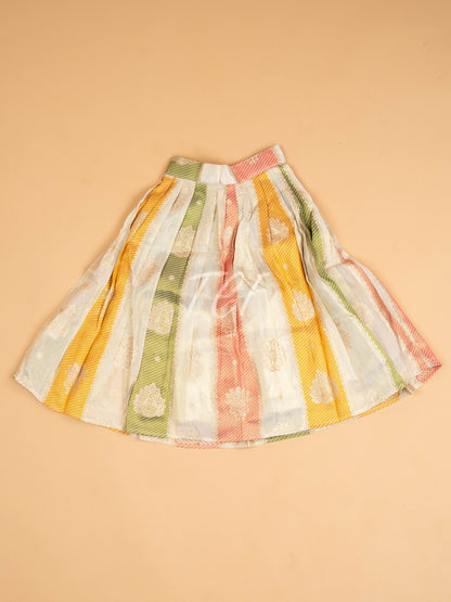 Green - Semi Leghanga Choli