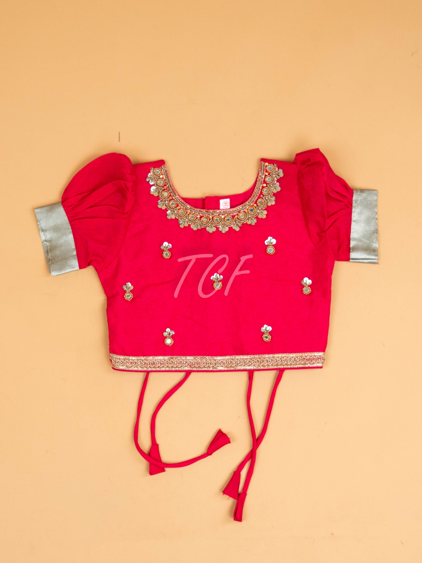 Pink - Semi Leghanga Choli