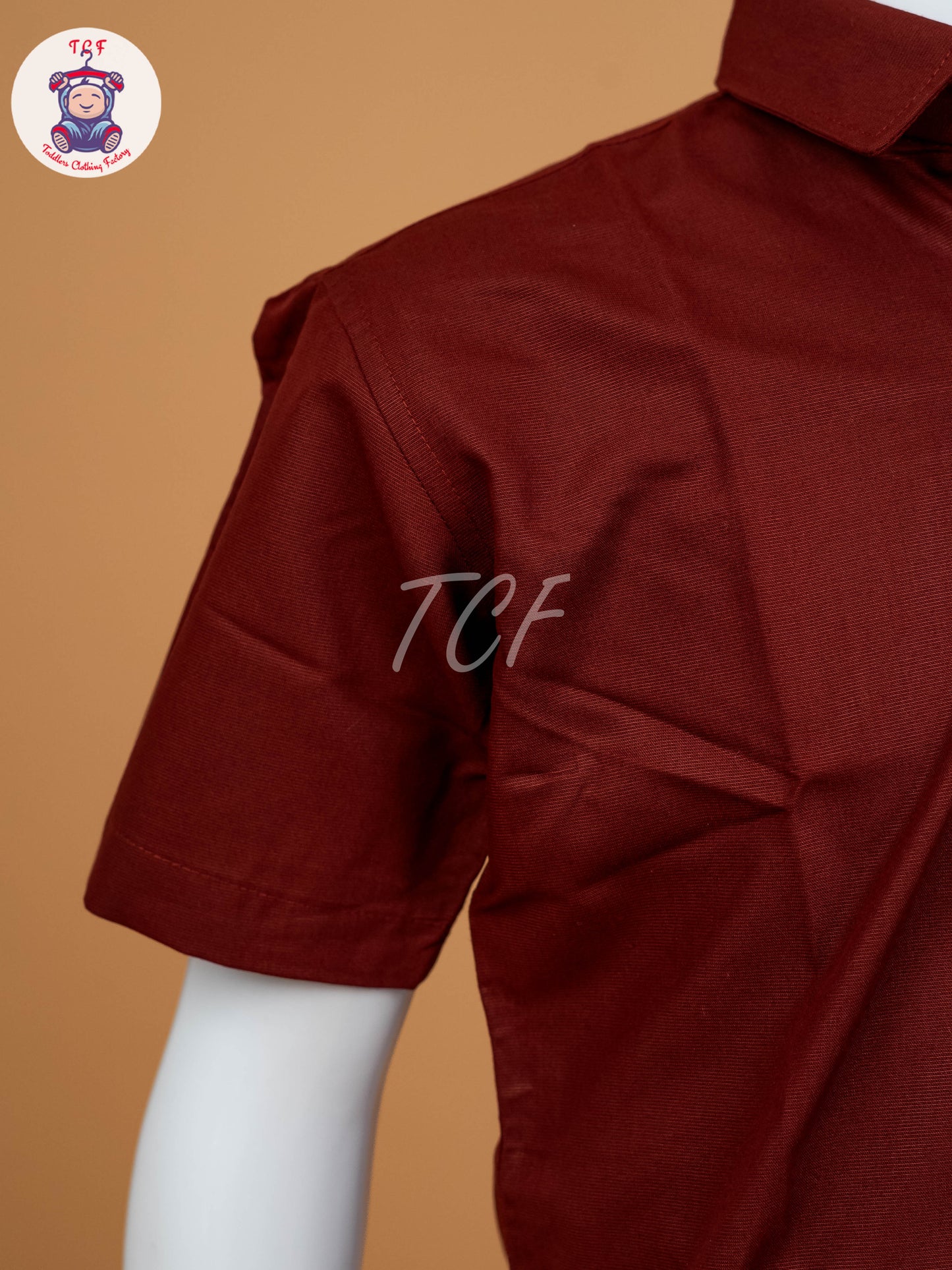 Maroon - Boys Readymade Dhotis & Shirts