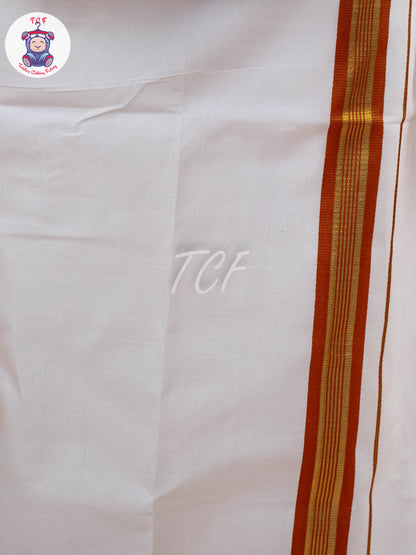 Maroon - Boys Readymade Dhotis & Shirts