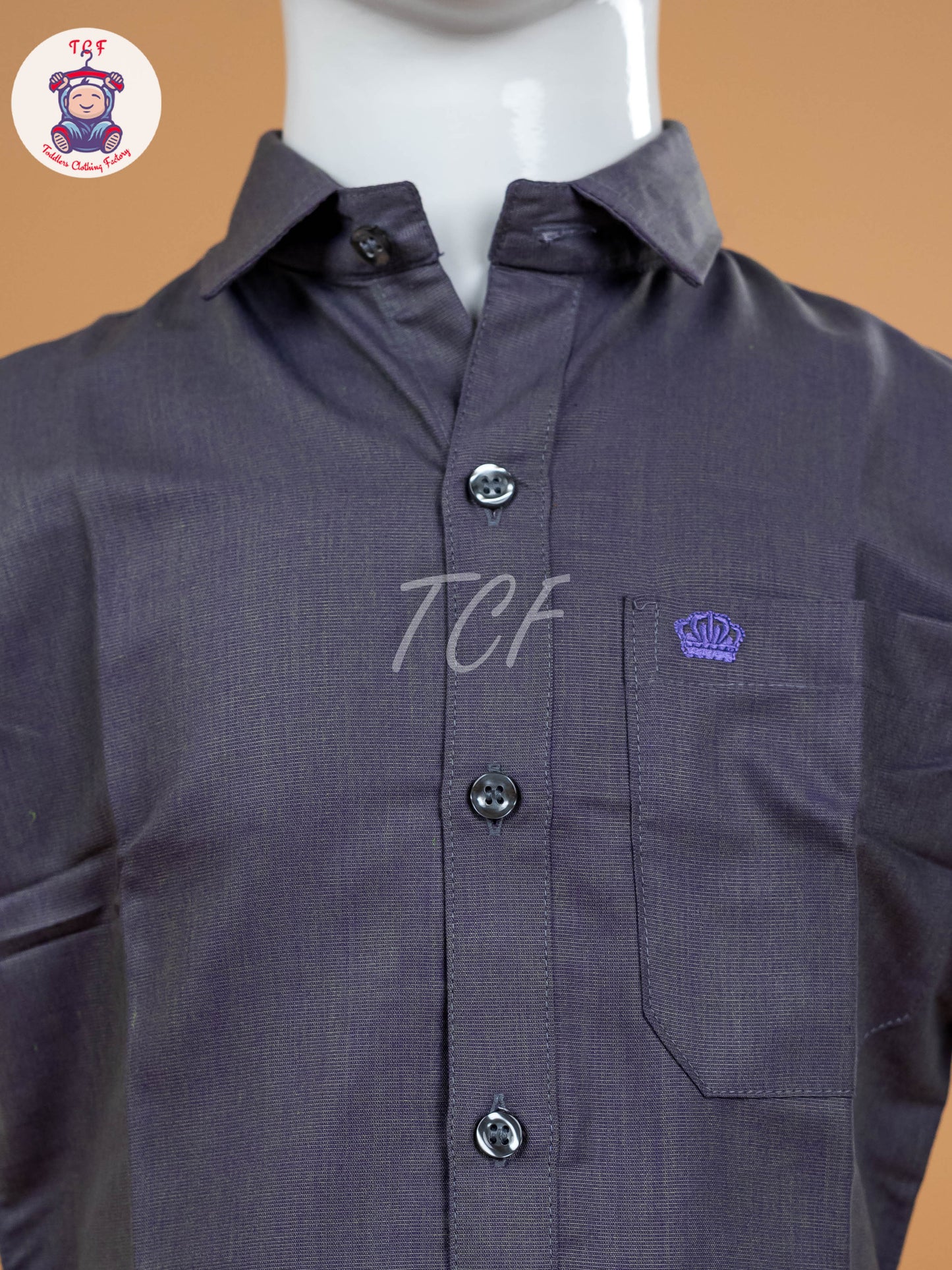 Grey - Boys Readymade Dhotis & Shirts