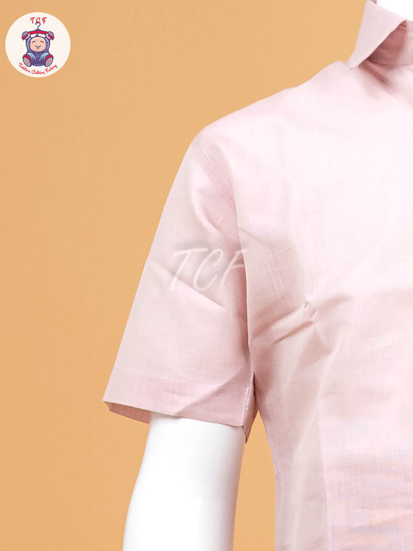 Pink -  Boys Readymade Dhotis & Shirts