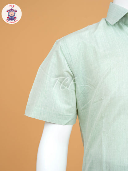 Pastel Green -  Boys Readymade Dhotis & Shirts