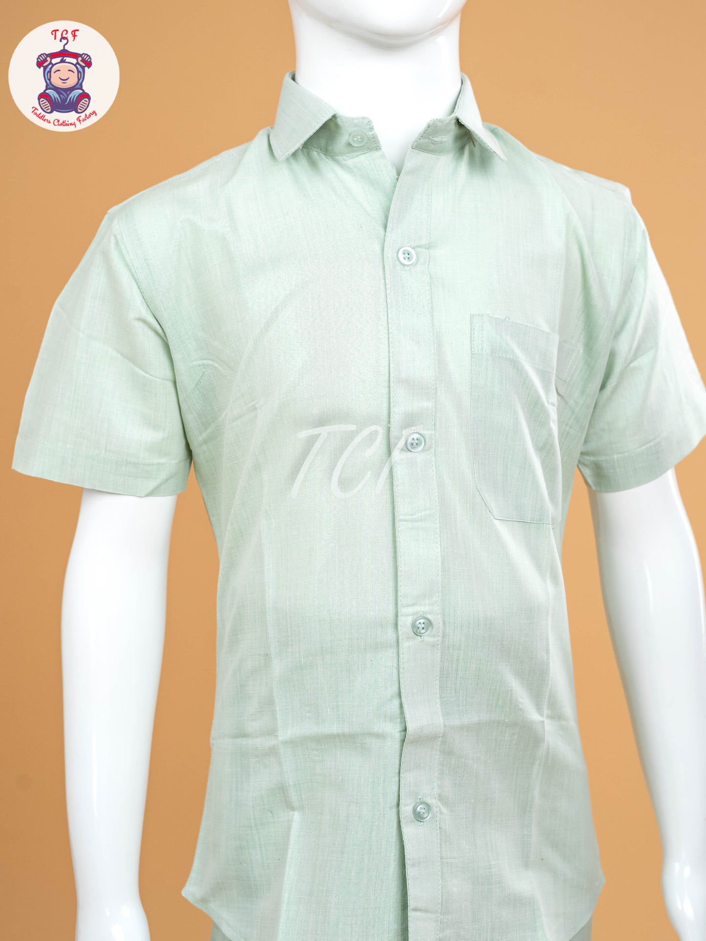 Pastel Green -  Boys Readymade Dhotis & Shirts