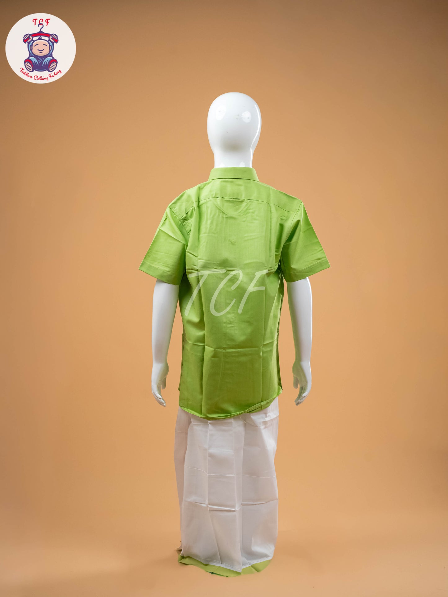 Pista Green -  Boys Readymade Dhotis & Shirts