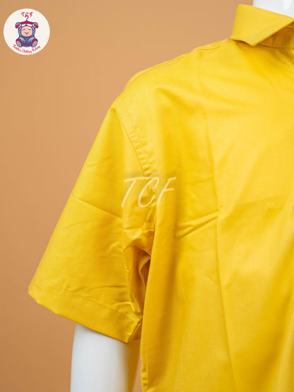 Yellow -  Boys Readymade Dhotis & Shirts