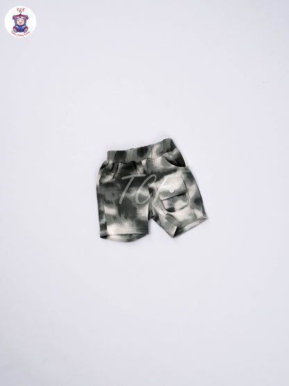 Green - Collar T-Shirts & Shorts