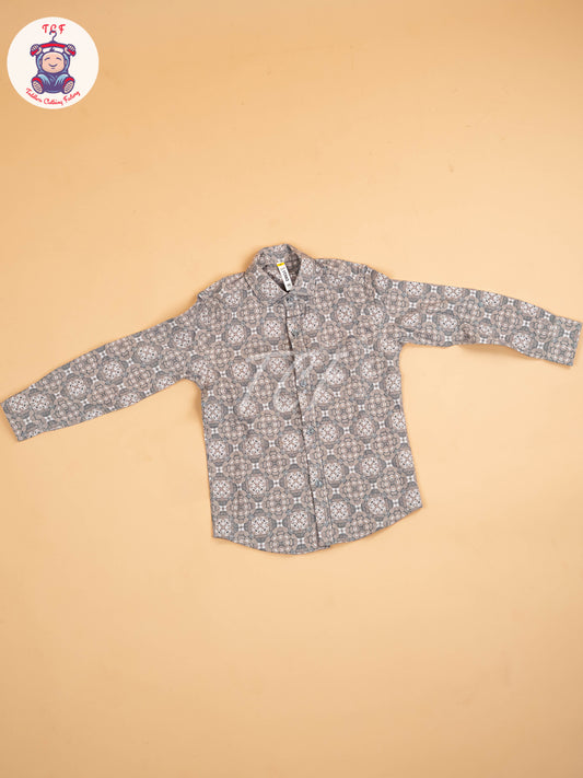 Grey - Boys Readymade Shirt
