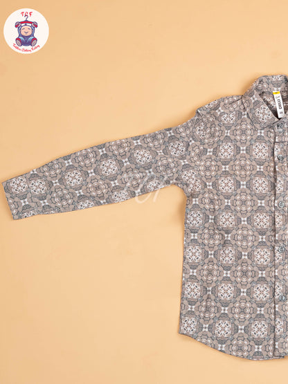 Grey - Boys Readymade Shirt
