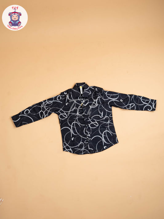 Black - Boys Readymade Shirt