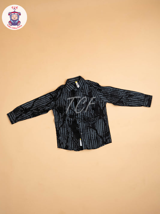 Black - Boys Readymade Shirt