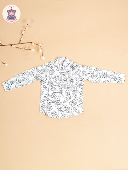 Blue Denim- Boys Readymade Shirt