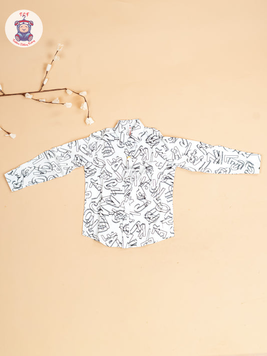 Blue Denim- Boys Readymade Shirt