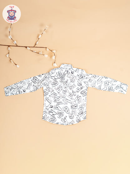 Blue Denim- Boys Readymade Shirt