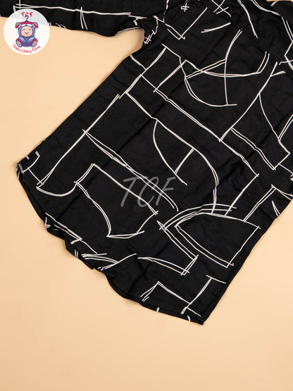Black - Boys Readymade Shirt