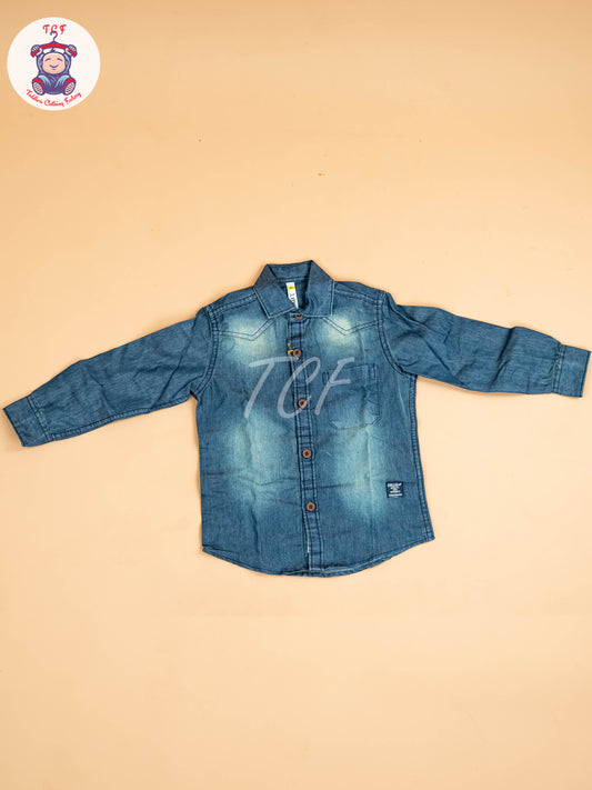 Blue Denim- Boys Readymade Shirt