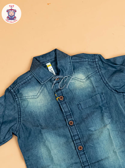 Blue Denim- Boys Readymade Shirt