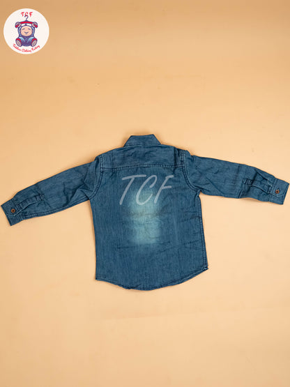 Blue Denim- Boys Readymade Shirt
