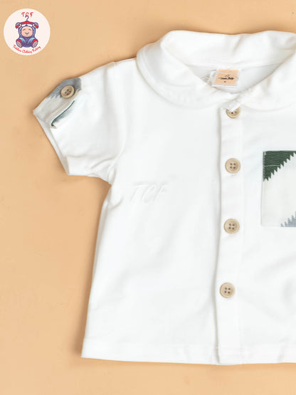 White & Green - Readymade T-Shirts & Shorts