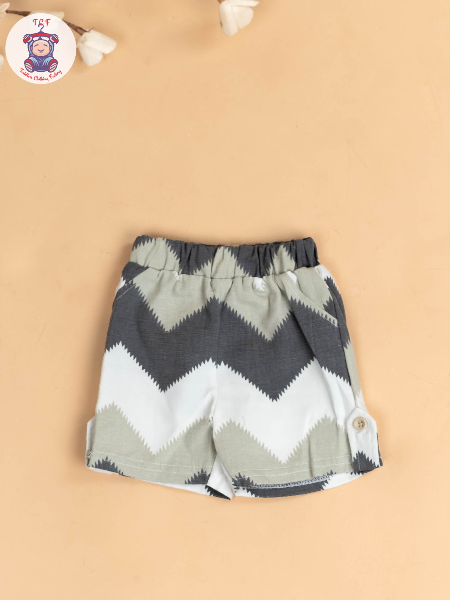 White & Beige - Readymade T-Shirts & Shorts