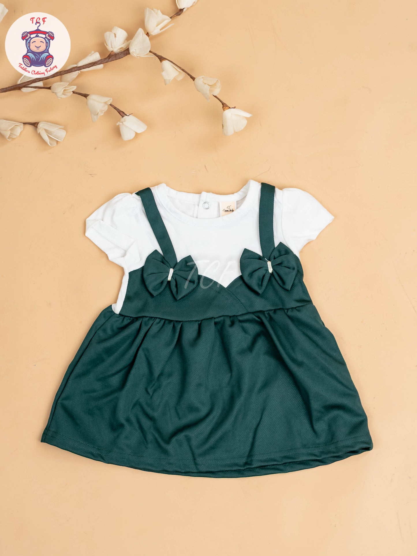 White & Light Green - Jumpsuits