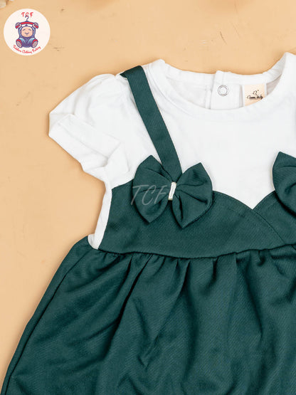 White & Light Green - Jumpsuits