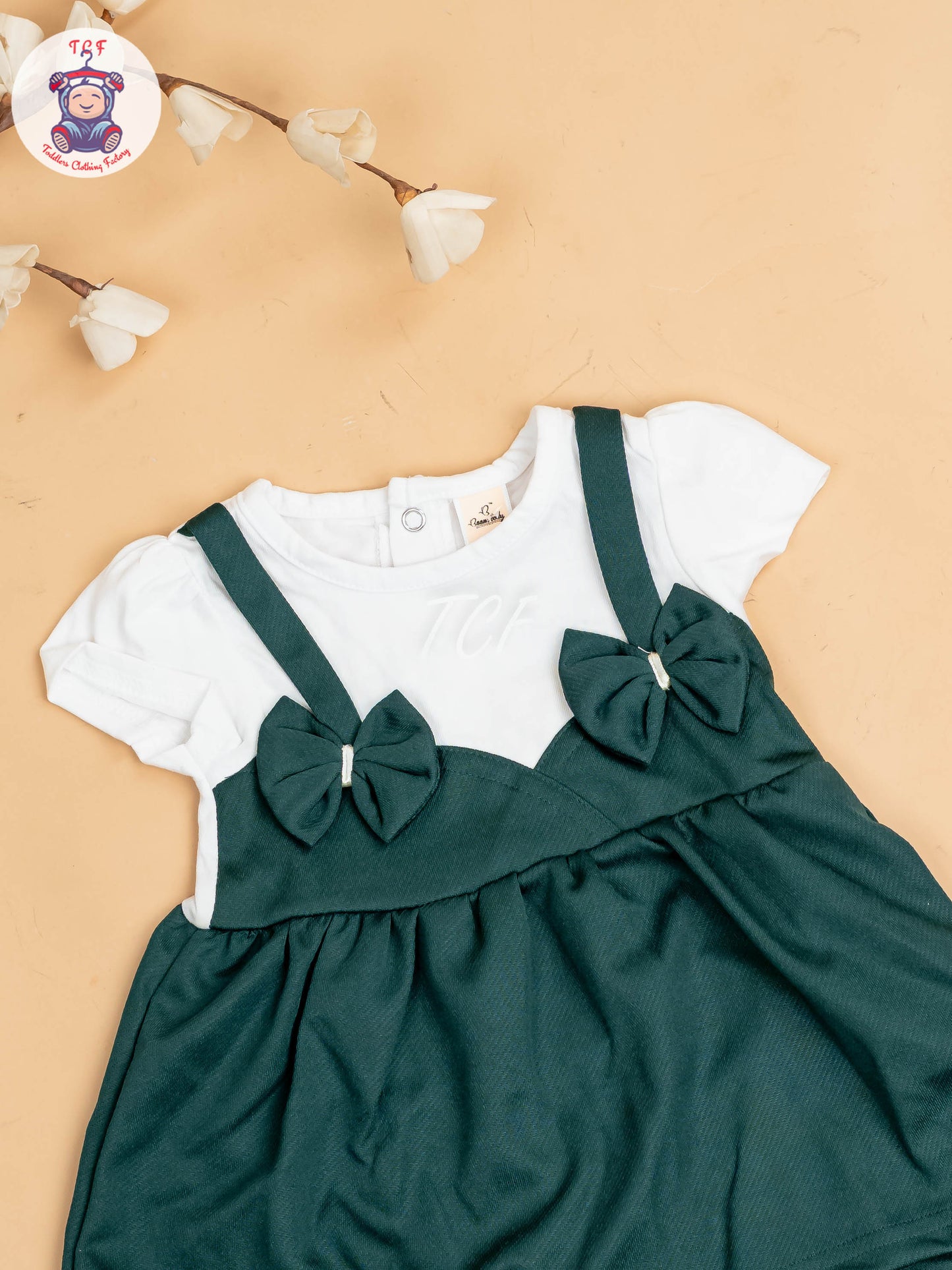 White & Light Green - Jumpsuits